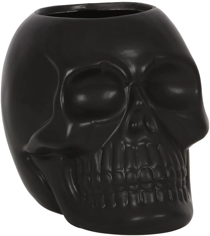 Black Skull - Toothbrush Holder