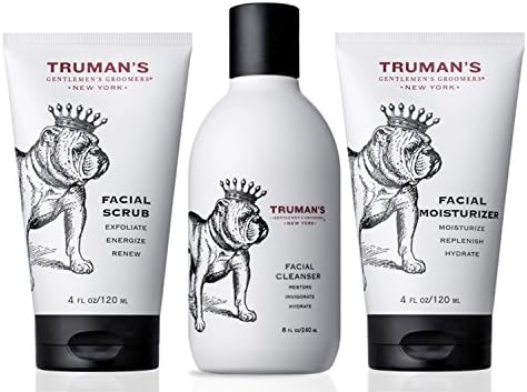 Truman's Men's Facial Regimen Dopp Kit