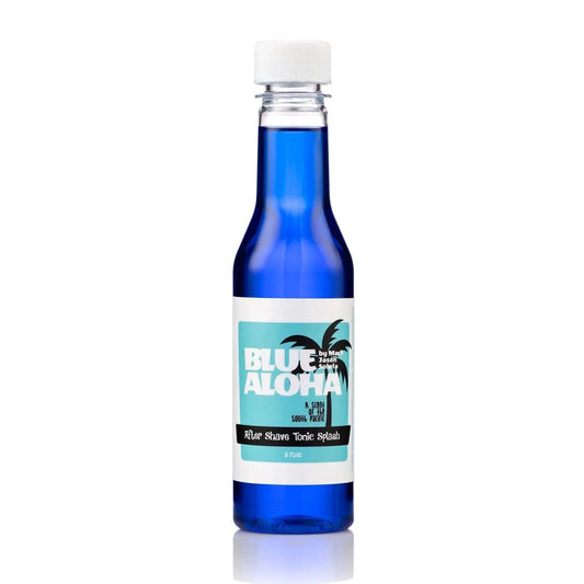 Blue Aloha After Shave Tonic (5oz) - by Crown Shaving