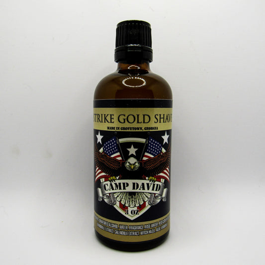 Camp David Aftershave Splash - by Strike Gold Shave