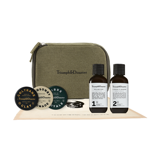 Triumph & Disaster Road Less Travelled - Haircare Travel Set