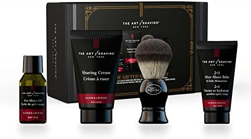 The Art of Shaving Gifted Groomer Kit - Pre-Shave Oil, Shaving Cream, Shaving Brush & After-Shave Balm