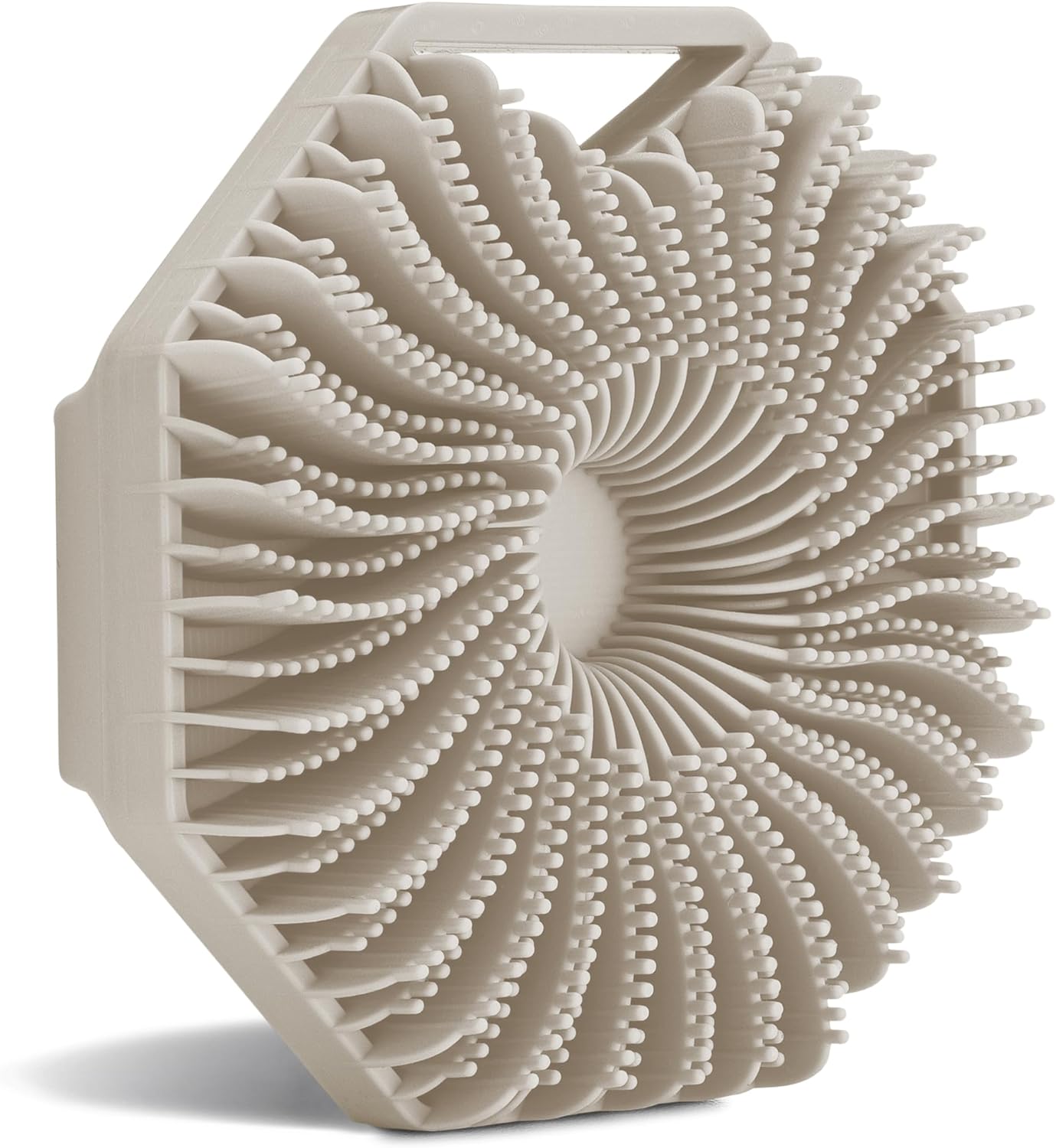 Sud Scrub¨ Antimicrobial Silicone Body Scrubber, Exfoliating Body Scrubber for Sensitive Skin, Eco Friendly Shower Scrubber for Body, Silicone Body Brush for Showering, Clay