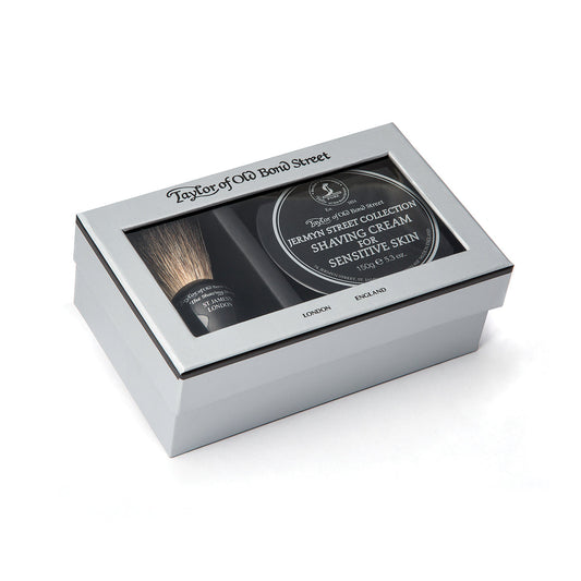 Black Pure Badger Brush & Jermyn Street Gift Box