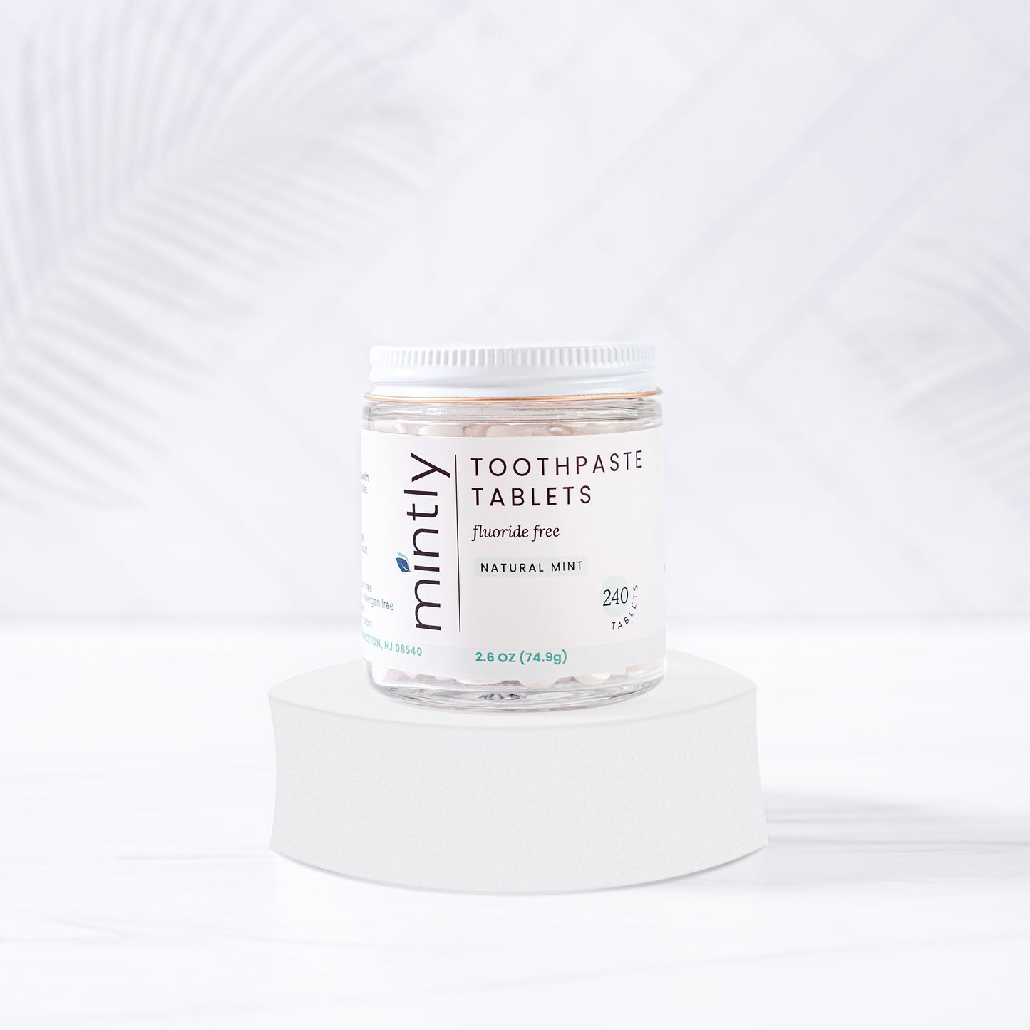 Toothpaste tablets fluoride free - 4 month supply